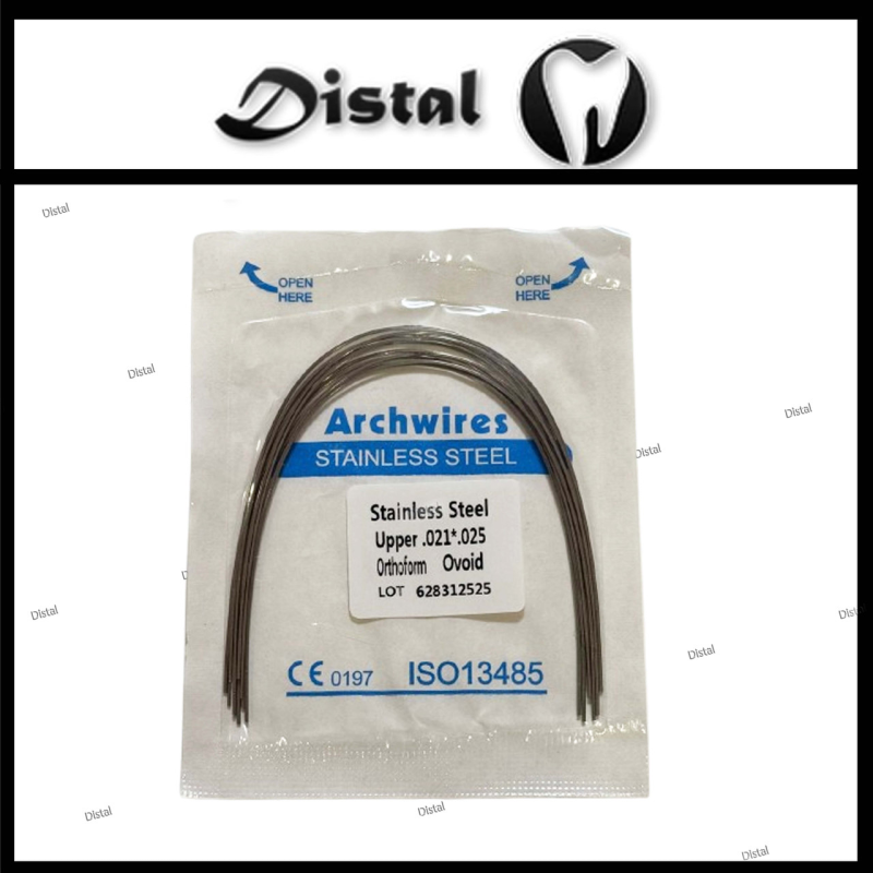 Дуги ортодонтичні NiTi Archwire термоактивні Thermal Activated Orthoform Ovoid, верх 012 21*25 Дуги ортодонтичні NiTi Archwire термоактивні Thermal Activated Orthoform Ovoid, верх 012 21*25