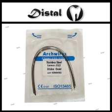 Дуги ортодонтичні NiTi Archwire термоактивні Thermal Activated Orthoform Ovoid, низ, 012, 10 шт. 21*25