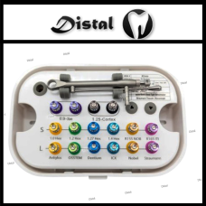 Хірургічний набір ключів для імплантації Universal Prosthetic Kit ,універсальний, 16шт + динамометричний ключ