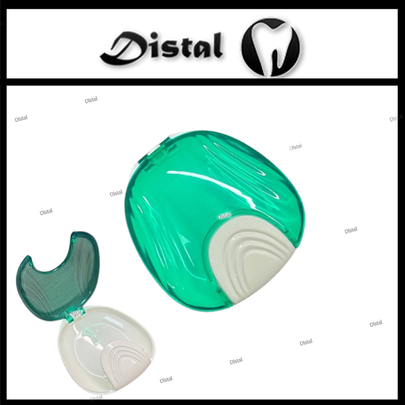 Контейнер, бокс для кап, ретейнерів, зубних протезів, Зелений Контейнер, бокс для кап, ретейнерів, зубних протезів, Зелений