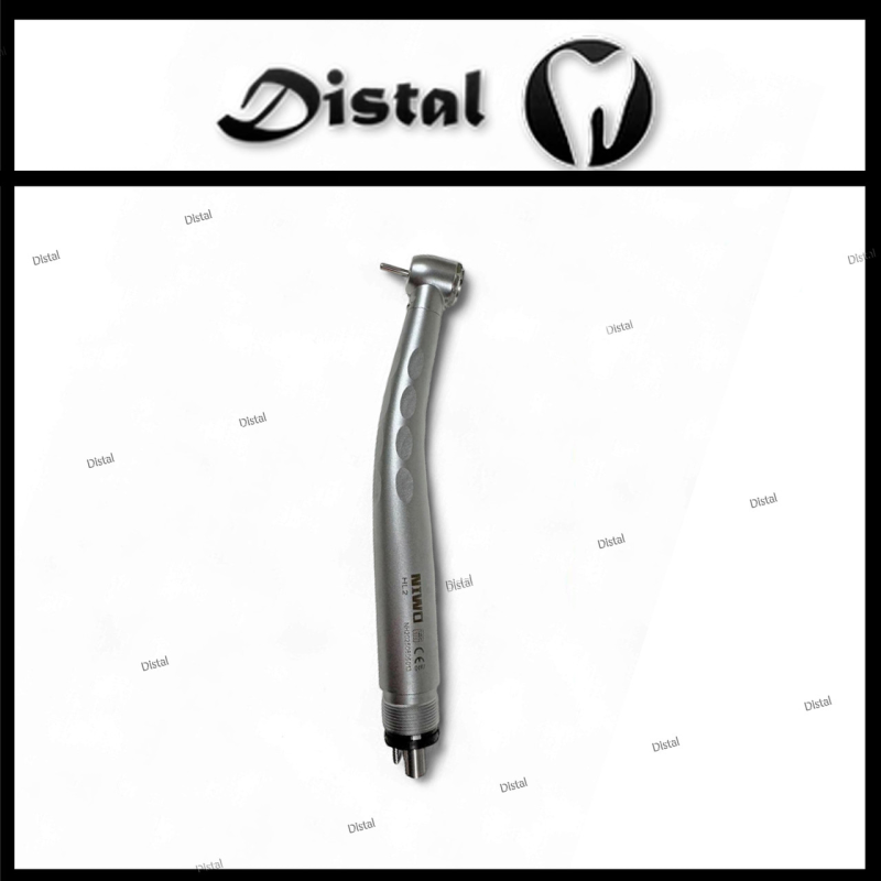 Турбінний наконечник NIWO 4х канальний HL2 - M4 з LED підсвіткою Torque Head Self Light Triple Spray Стоматологічний Турбінний наконечник NIWO 4х канальний HL2 - M4 з LED підсвіткою Torque Head Self Light Triple Spray Стоматологічний