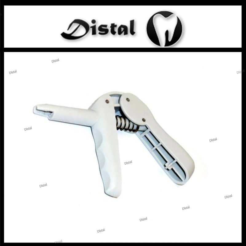 Стоматологічний композитний пістолет Unidose Compules диспенсер композитний Колір : білий Стоматологічний композитний пістолет Unidose Compules диспенсер композитний Колір : білий