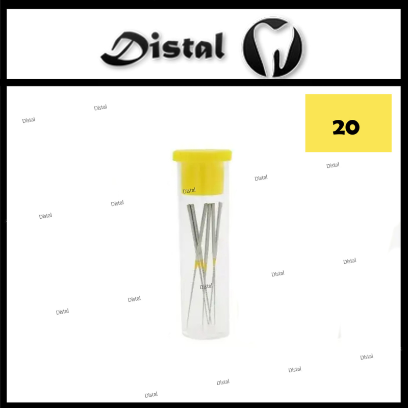 U-file №20 (Ni-Ti) У-Файли Woodpecker 6 шт. U-file №20 (Ni-Ti) У-Файли Woodpecker 6 шт.