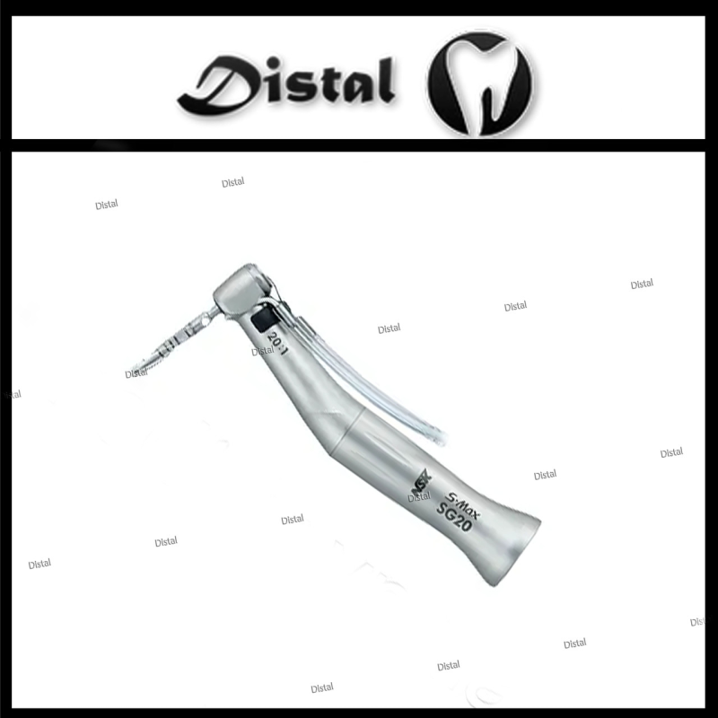 Кутовий понижаючий 20:1 наконечник для фізіодеспенсера NSK S MAX SG20 Кутовий понижаючий 20:1 наконечник для фізіодеспенсера NSK S MAX SG20