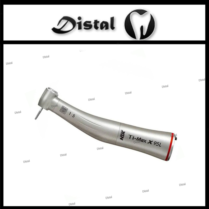 Кутовий наконечник NSK Ti-MAX X95L 1:5 фіброоптика Кутовий наконечник NSK Ti-MAX X95L 1:5 фіброоптика